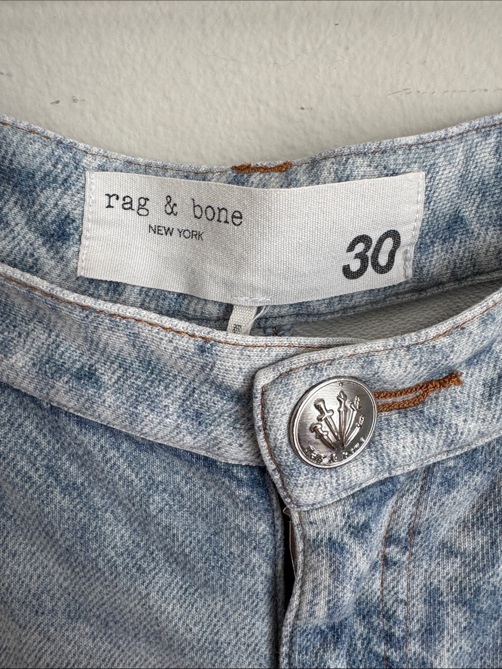 Rag & Bone Miramar Sofie Ankle-Length Pant Faux Denim Pants Size 30 - Picture 5 of 16